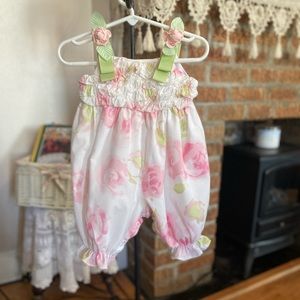 Blueberi Infant Girls Shortall size 12 months